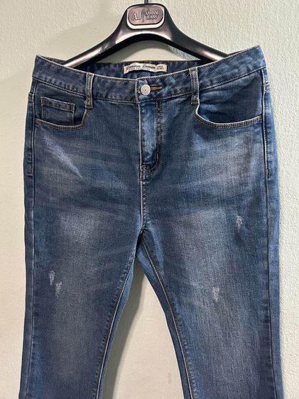 🌈 กางเกงยีนส์ขาม้า แบรนด์ Denim แนววินเทจ 👉แบรนด์แท้💯แบรนด์ดัง💯🌈 รูปที่ 6