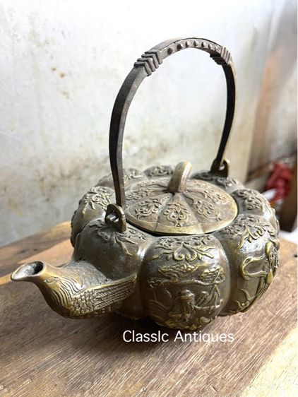 กาน้ำชา ฟักทองทองเหลือง รูปที่ 2