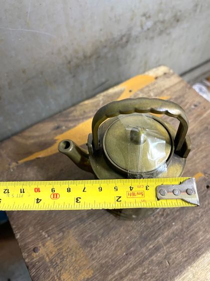 กาน้ำชา ทองเหลือง สะสม รูปที่ 10