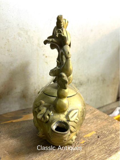 กาน้ำชา ข้อไผ่ทองเหลือง รูปที่ 4