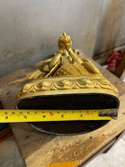 พระธิเบตทองเหลืองA8 รูปที่ 12