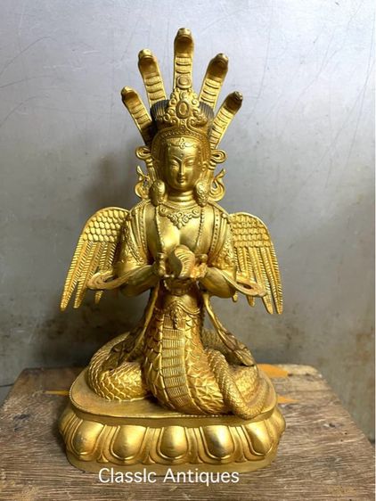 พระธิเบตทองเหลืองA8