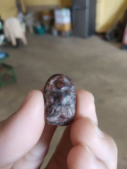 พระเนื้อดินผสมผงใบลานพิมพ์เล็ก(พระเครื่องพิมพ์พระพุทธ(ไม่ทราบเกจิที่สร้าง)(ลึกลับ)(770755)(ไม่รู้ที่มาไม่ทราบอายุ))พระเครื่องรางของมงคล รูปที่ 4