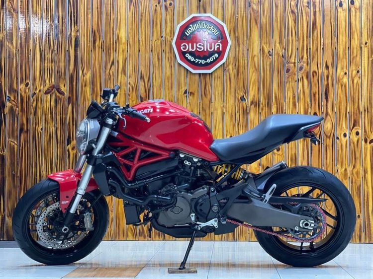 Ducati Monster821 สีแดง รูปที่ 3