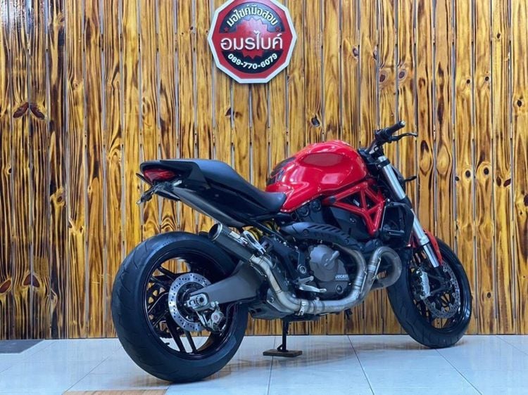 Ducati Monster821 สีแดง รูปที่ 9