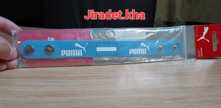 WRISTLET Armband Bracelet สีฟ้า
แบรนด์ PUMA เป็นสินค้าคัดมาจากโหดังสินค้าญี่ปุ่น สินค้าใหม่ สินค้า Made in Japan PUMA 
 รูปที่ 3