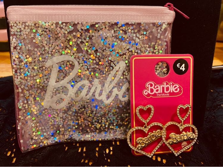 ต่างหู Barbie พร้อมกระเป๋า ของแท้