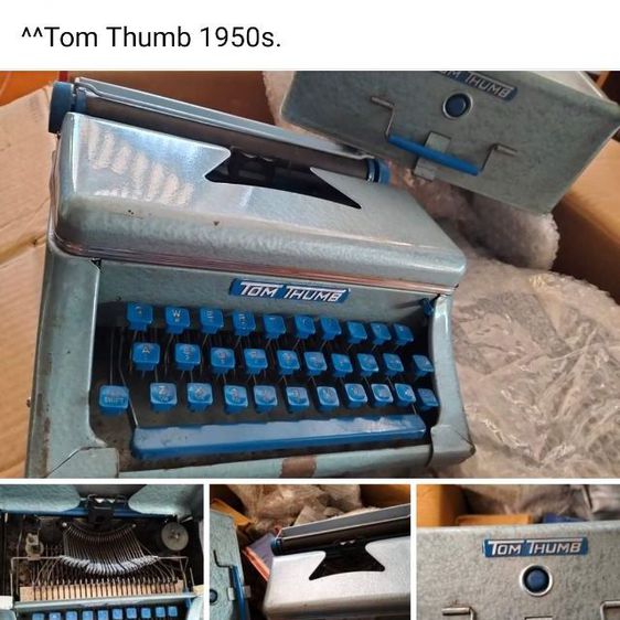 Tom thumb  พิมพ์ดีด สังกะสี  โบราณ รูปที่ 9