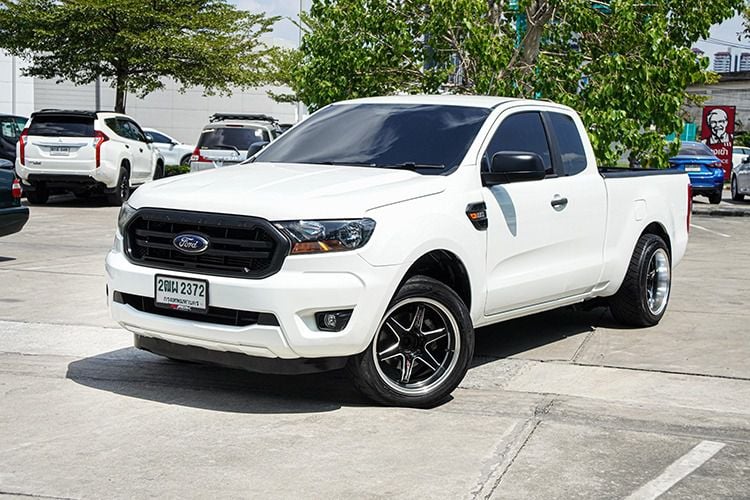 Ford Ranger 2019 2.2 XL Pickup ดีเซล ไม่ติดแก๊ส เกียร์ธรรมดา ขาว รูปที่ 1
