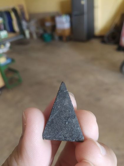 พระเนื้อผงผสมผงใบลานพิมพ์เล็ก(พระนางพญาเนื้อดำไม่ทราบเกจิที่สร้าง(240203))พระบ้านพระเครื่องรางของมงคล รูปที่ 7