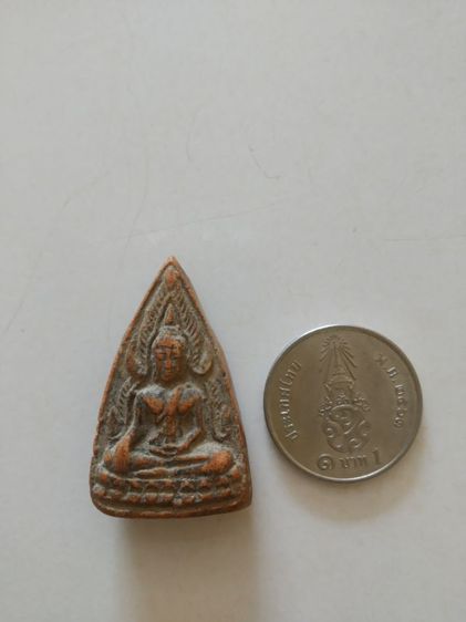 พระเนื้อดินพิมพ์เล็ก(พระพุทธชินราชพิมพ์สองหน้าไม่ทราบเกจิที่สร้าง(พิมพ์สองหน้า))พระบ้านพระเครื่องรางของมงคล รูปที่ 5