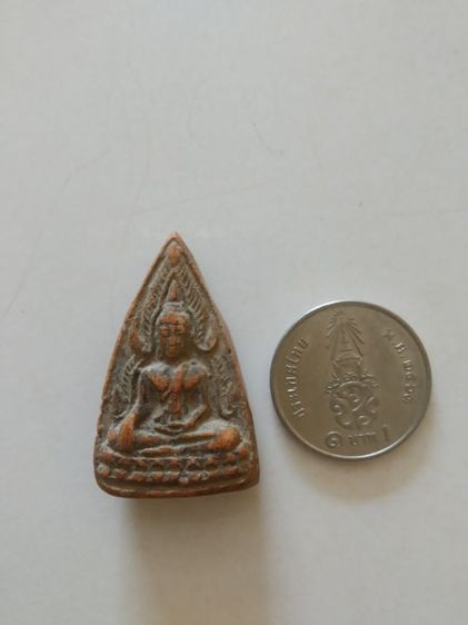 พระเนื้อดินพิมพ์เล็ก(พระพุทธชินราชพิมพ์สองหน้าไม่ทราบเกจิที่สร้าง(พิมพ์สองหน้า))พระบ้านพระเครื่องรางของมงคล รูปที่ 2