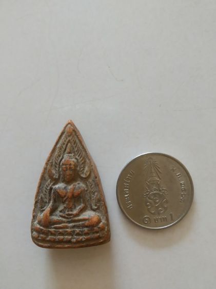 พระเนื้อดินพิมพ์เล็ก(พระพุทธชินราชพิมพ์สองหน้าไม่ทราบเกจิที่สร้าง(พิมพ์สองหน้า))พระบ้านพระเครื่องรางของมงคล รูปที่ 6