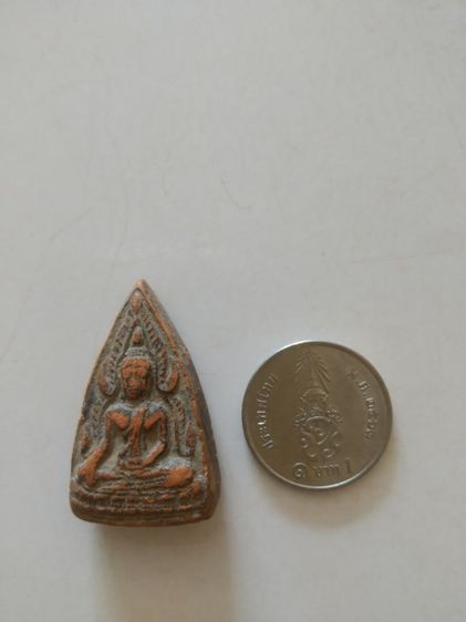 พระเนื้อดินพิมพ์เล็ก(พระพุทธชินราชพิมพ์สองหน้าไม่ทราบเกจิที่สร้าง(พิมพ์สองหน้า))พระบ้านพระเครื่องรางของมงคล รูปที่ 10