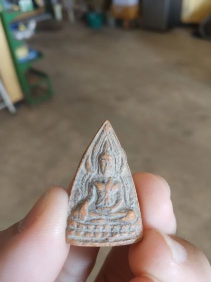 พระเนื้อดินพิมพ์เล็ก(พระพุทธชินราชพิมพ์สองหน้าไม่ทราบเกจิที่สร้าง(พิมพ์สองหน้า))พระบ้านพระเครื่องรางของมงคล รูปที่ 3