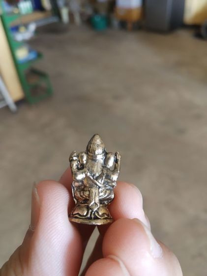 พระเนื้อโลหะพิมพ์เล็ก(พระรูปหล่อพระพิฆเนศไม่ทราบเกจิที่สร้าง(350201))พระบ้านพระเครื่องรางของมงคล รูปที่ 6