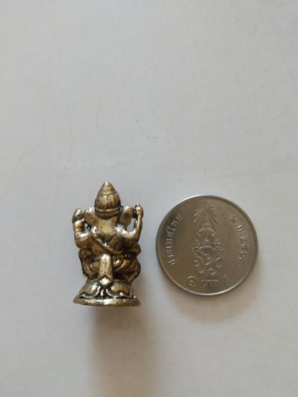 พระเนื้อโลหะพิมพ์เล็ก(พระรูปหล่อพระพิฆเนศไม่ทราบเกจิที่สร้าง(350201))พระบ้านพระเครื่องรางของมงคล รูปที่ 9