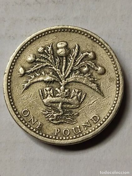 เหรียญอังกฤษ 1 ปอนด์ ปี 1985 รูปที่ 6