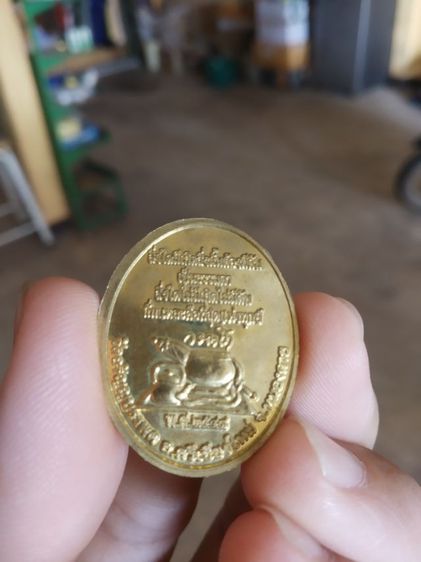พระเหรียญเนื้อกะไหล่ทอง(พระหลวงปู่เหรียญ(วรลาโภ)วัดอรัญบรรพต(พระเกจิ)(จังหวัดหนองคาย))พระบ้านพระเครื่องรางของมงคล รูปที่ 8