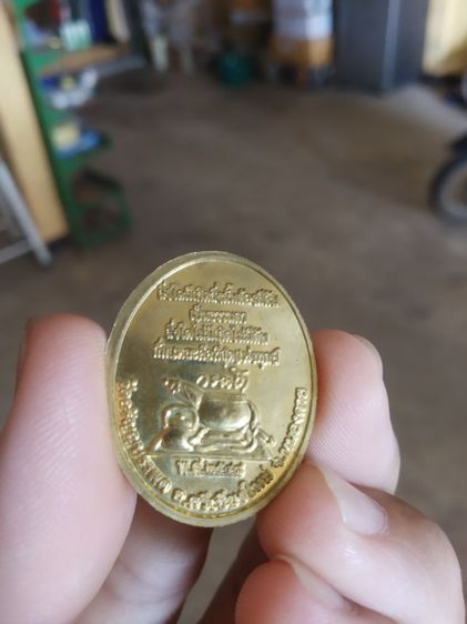 พระเหรียญเนื้อกะไหล่ทอง(พระหลวงปู่เหรียญ(วรลาโภ)วัดอรัญบรรพต(พระเกจิ)(จังหวัดหนองคาย))พระบ้านพระเครื่องรางของมงคล รูปที่ 6