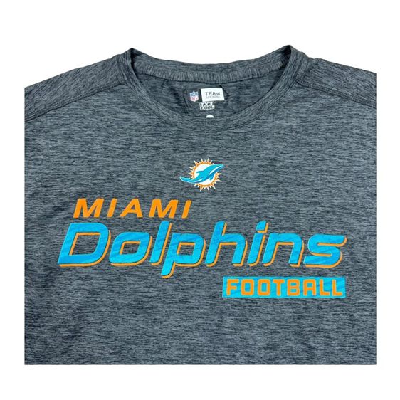 เสื้อยืด NFL x Miami Dolphins ผ้า TX3cool ​ใส่สบาย Size XL
