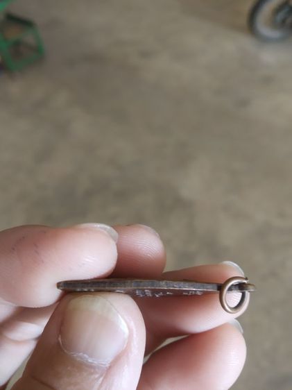 พระเหรียญเนื้อทองแดงพิมพ์สามเหลี่ยม(พระพิมพ์พระหลวงพ่อดำ(วัดโคกเจดีย์)(จังหวัดนครปฐม))พระบ้านพระเครื่องรางของมงคล รูปที่ 12