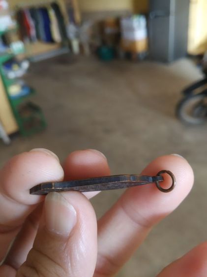 พระเหรียญเนื้อทองแดง(พระพิมพ์พระปางลีลากำแพงทุ่งเศรษฐี(วัดพืชอุดม)(ที่ระลึกเททองหล่อพระพุทธลีลา)(ปี2548))พระบ้านพระเครื่องรางของมงคล รูปที่ 12