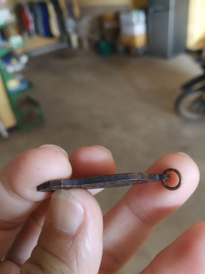 พระเหรียญเนื้อทองแดง(พระพิมพ์พระปางลีลากำแพงทุ่งเศรษฐี(วัดพืชอุดม)(ที่ระลึกเททองหล่อพระพุทธลีลา)(ปี2548))พระบ้านพระเครื่องรางของมงคล รูปที่ 9