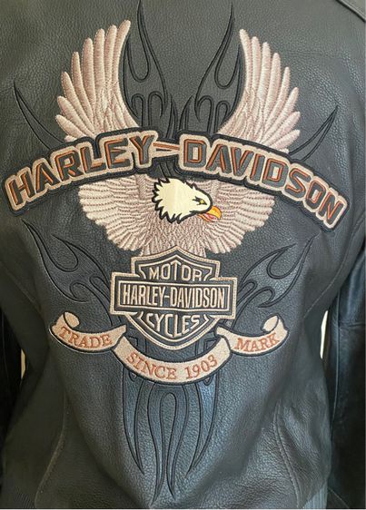 เสื้อหนังHARLEY  รูปที่ 4