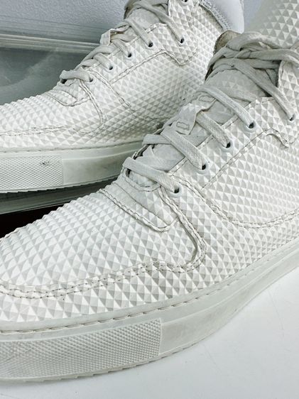 รองเท้า Filling Pieces Sz.10us44eu28cm Handmade in Portugal สีขาว แบรนด์Hi Fashion ของใหม่หลักหมื่น มีรอยแตกหลังเท้า นอกนั้นสภาพดี รูปที่ 11