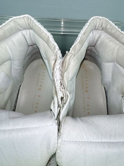 รองเท้า Filling Pieces Sz.10us44eu28cm Handmade in Portugal สีขาว แบรนด์Hi Fashion ของใหม่หลักหมื่น มีรอยแตกหลังเท้า นอกนั้นสภาพดี รูปที่ 12