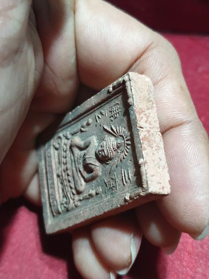 พระผง หลวงพ่อโต วัดพนัญเชิง ปี 17 พิมพ์ใหญ่ เนื้อแดง พระดีปีลึก สภาพผิวหิ้ง หายากแล้ว สวยเดิม รูปที่ 6