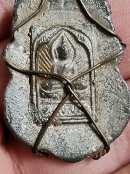 เหรียญพระพุทธชินราช​ หลวงปู่ศุข​ วัดปากคลองมะขามเฒ่า​ เนื้อชินตะกั่ว​ ปี​ 2466 รูปที่ 6