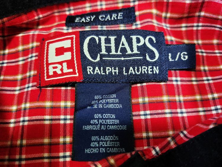 26เสื้อเชิ๊ตChaps Ralph Lauren(Size L)สภาพเหมือนใหม่ รูปที่ 11