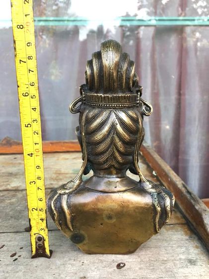 เจ้าแม่กวนอิม ทองเหลืองA4 รูปที่ 2