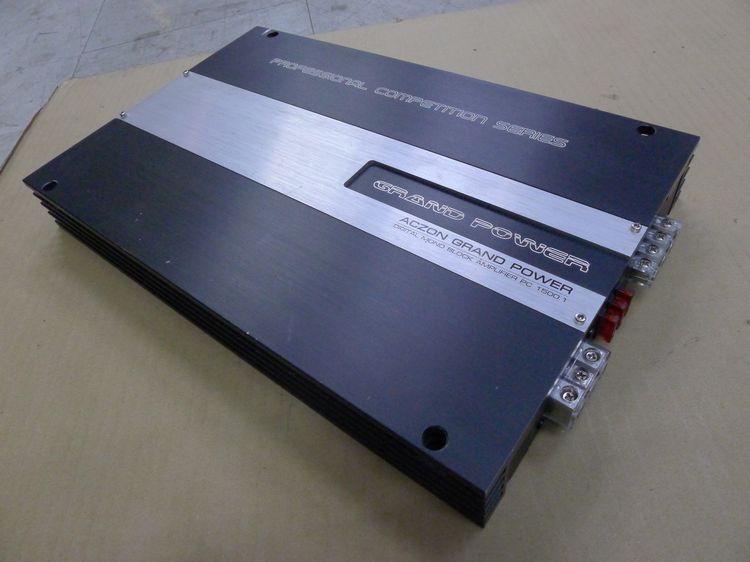พาวเวอร์แอมป์ ขับซับ Class D  ACZON Grand Power PC1500.1 รูปที่ 2