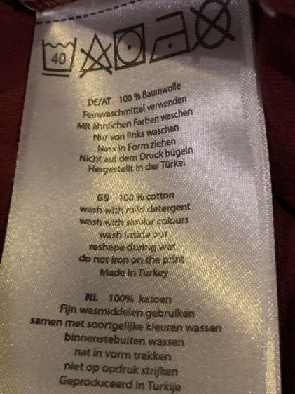 Bayern Munich t shirt made in Turkey  รูปที่ 4