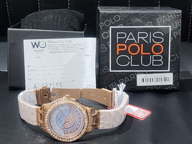อื่นๆ โรสโกลด์ นาฬิกา Paris Polo Club