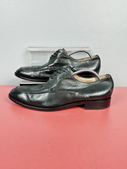 รองเท้าหนังแท้ Mercanti Fiorentini Sz.13us46eu30.5cm Made in Italy สีดำ พื้นหนัง สภาพสวย ไม่ขาดซ่อม ใส่เรียนทำงานได้ รูปที่ 9