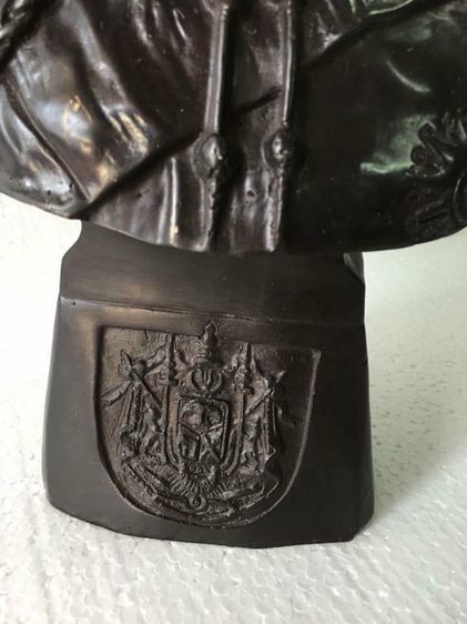 รูปปั้นเสด็จพ่อ ร.5 ครึ่งองค์ทองเหลืองA1 รูปที่ 2