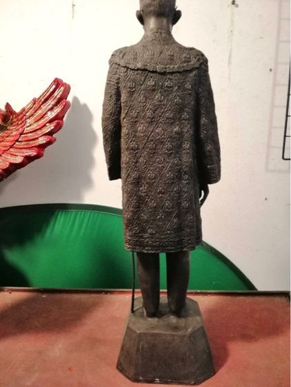 รูปปั้น เสด็จพ่อ ร.9 ทรงยืนทองเหลืองA1 รูปที่ 2