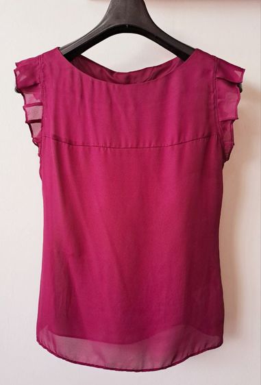 อื่นๆ เสื้อเชิ้ตและเสื้อผู้หญิง อื่นๆ ไม่มีแขน ส่งต่อเสื้อผ้าซิลค์ Banana Republic ไซส์ XS สีม่วง