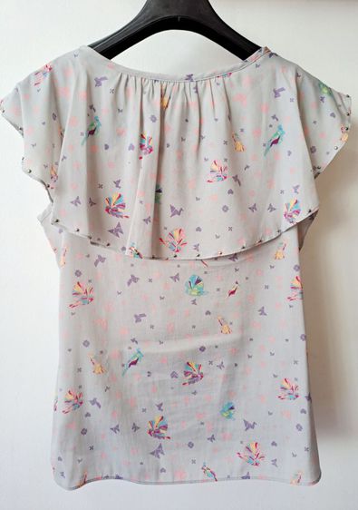 ส่งต่อเสื้อ Lyn Around ไซส์ M สีเทาหวาน รูปที่ 3