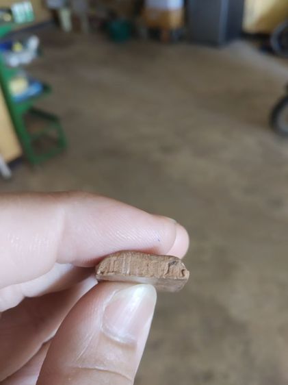 พระเนื้อดิน(พระปางลีลากำแพงทุ่งเศรษฐีหรือพระลีลากล้วยฉาบ(พระฝักดาบ)(ไม่ทราบเกจิที่สร้าง250301))พระบ้านพระเครื่องรางของมงคล รูปที่ 13