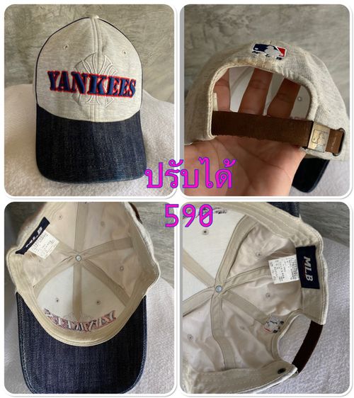 หมวก NY MLB ของแท้ทุกใบ สภาพดี  รูปที่ 4