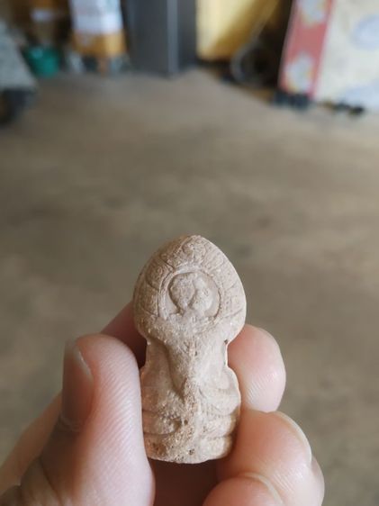 พระเนื้อผงผสมว่าน(พระปางนาคปรกหลังรัชกาลที่ห้าพระหลวงพ่อศิลาวัดทุ่งเสลี่ยม(สุโขทัย170204))พระบ้านพระเครื่องรางของมงคล รูปที่ 5