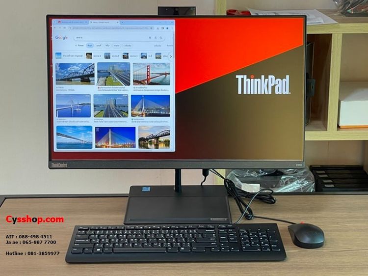 (AIO) Lenovo ThinkCentre Neo 30a 24 i5-1250H SSD512GB RAM16GB จอ 23.8 นิ้ว FHD Win 11 Pro เครื่องใหม่ตัวโชว์