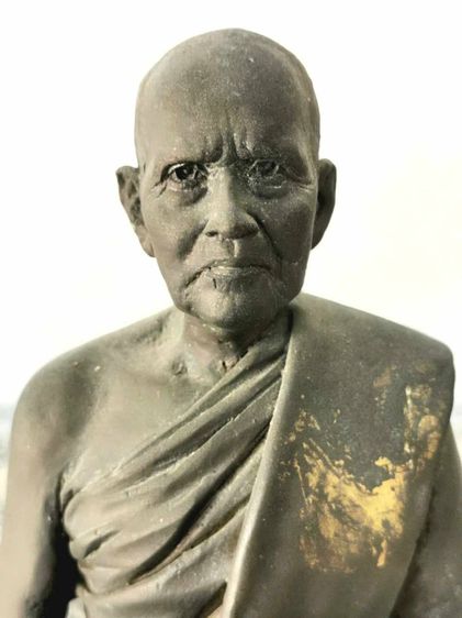 พระบูชา หลวงพ่อเฟื่อง วัดคงคาเลียบ สงขลา เก่าเก็บ เดิมๆ รุ่นแรก พ่อท่านคล้ายปลุกเสก หายาก สร้างน้อย ปี 2510 รูปที่ 4