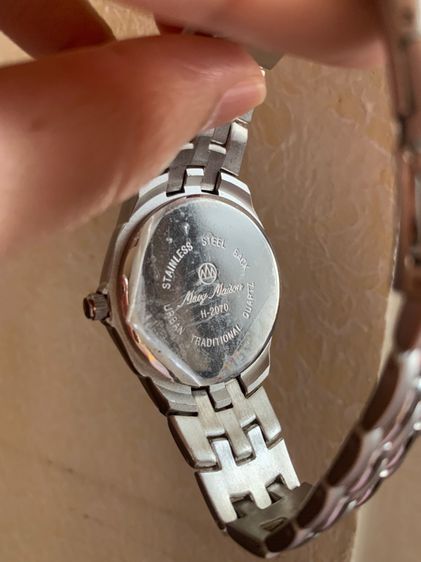 นาฬิกา Maiy Maison สภาพดี ดีไซน์สวย ฝาหลังยังมีซีล  ขอลูกค้าที่เข้าใจงานมือสองนะคะ รูปที่ 10