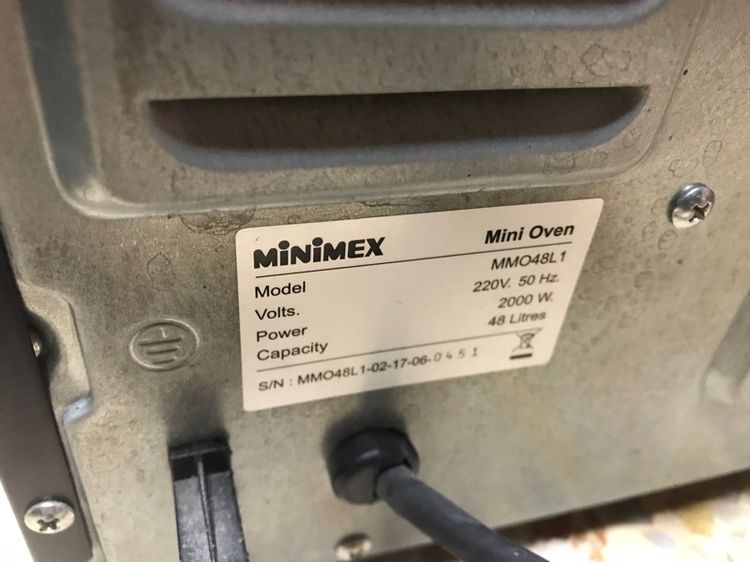 เตาอบขนม MiNiMEX MiNi Oven รุ่น MMO48L1  48Litres 48 ลิสต์สภาพไม่ได้ผ่านการใช้งานสวยนางฟ้า รูปที่ 5